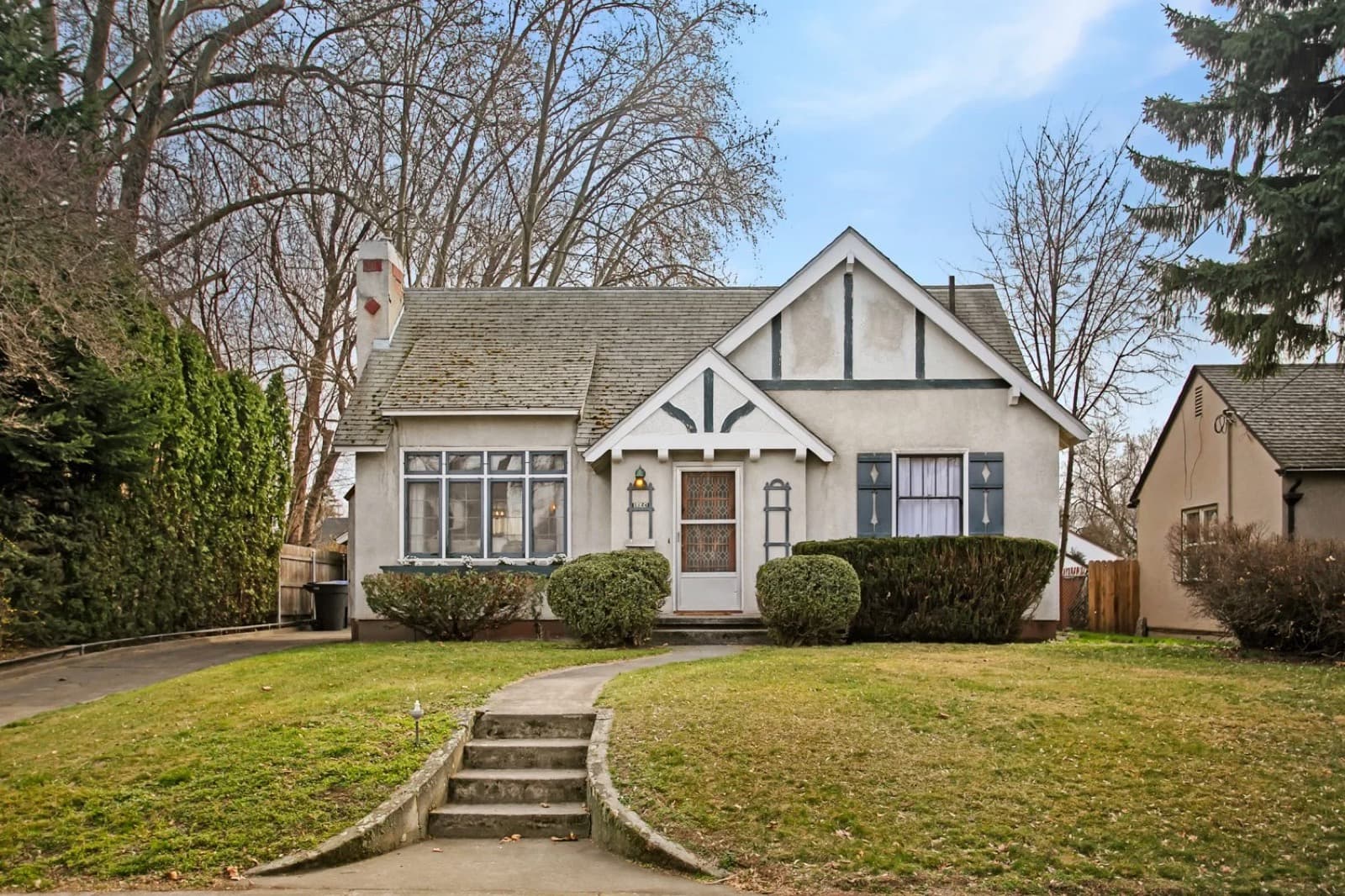 A storybook Tudor home
